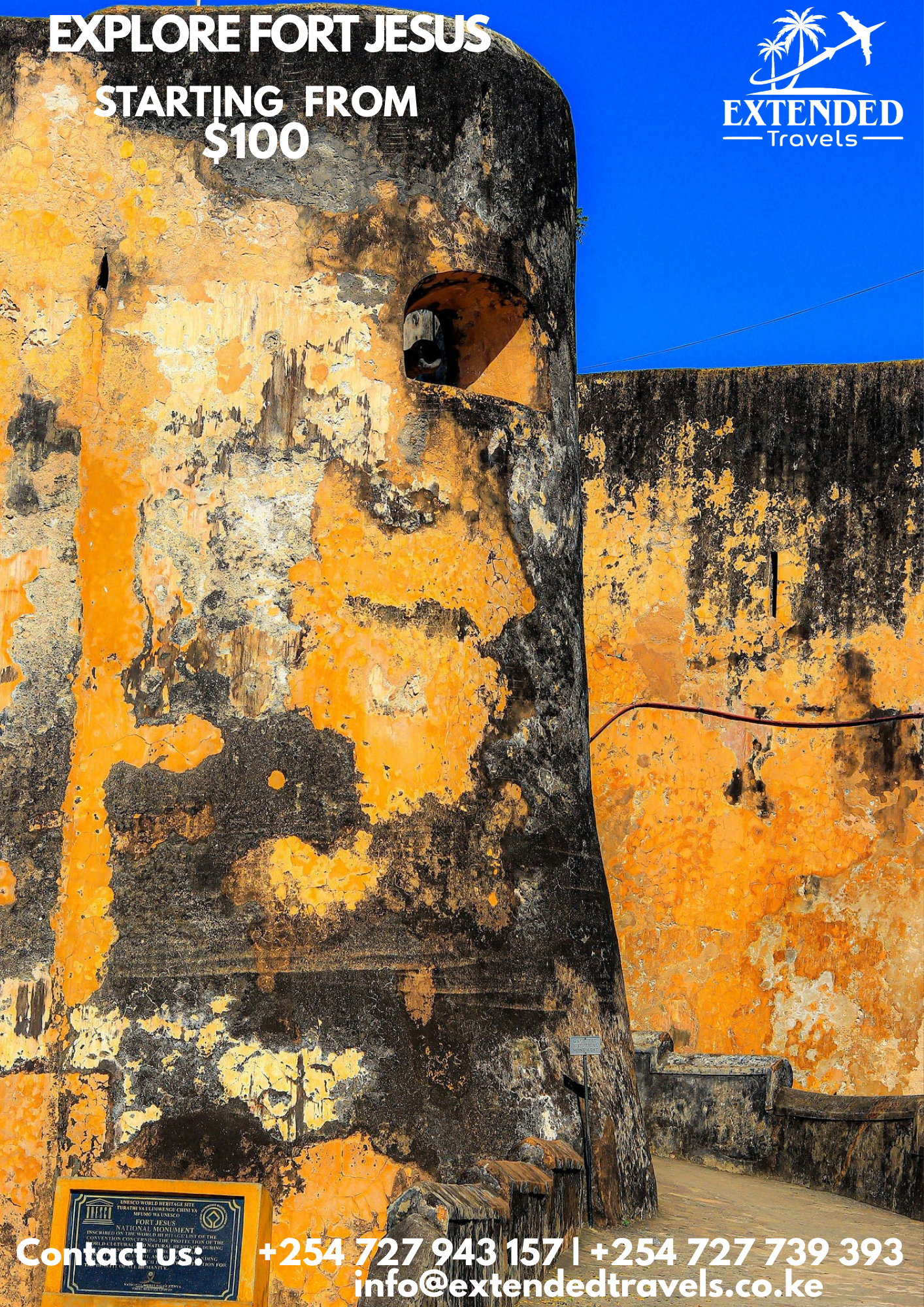 Explore Fort Jesus in Mombasa