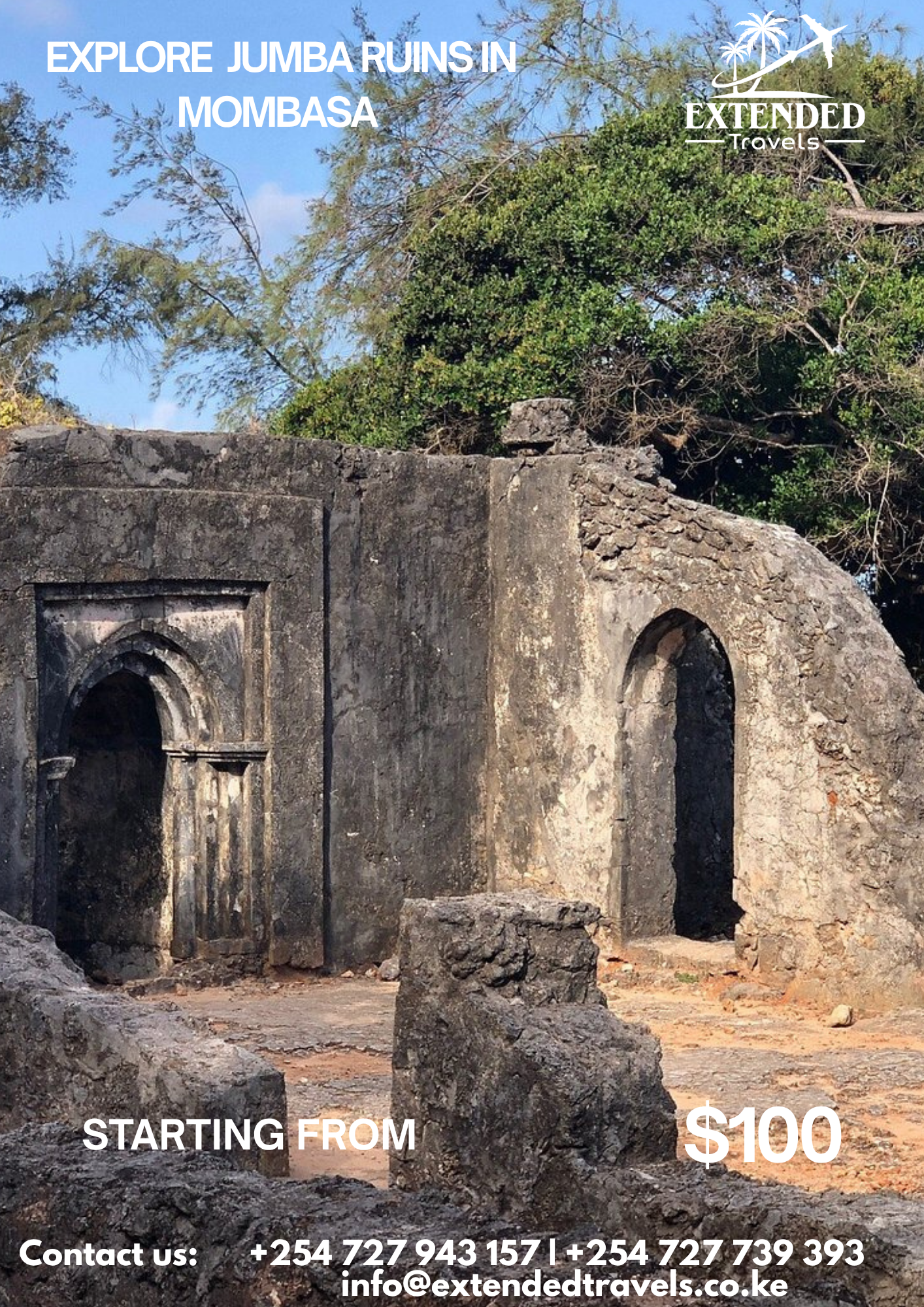 Explore Jumba La Mtwana in Mombasa